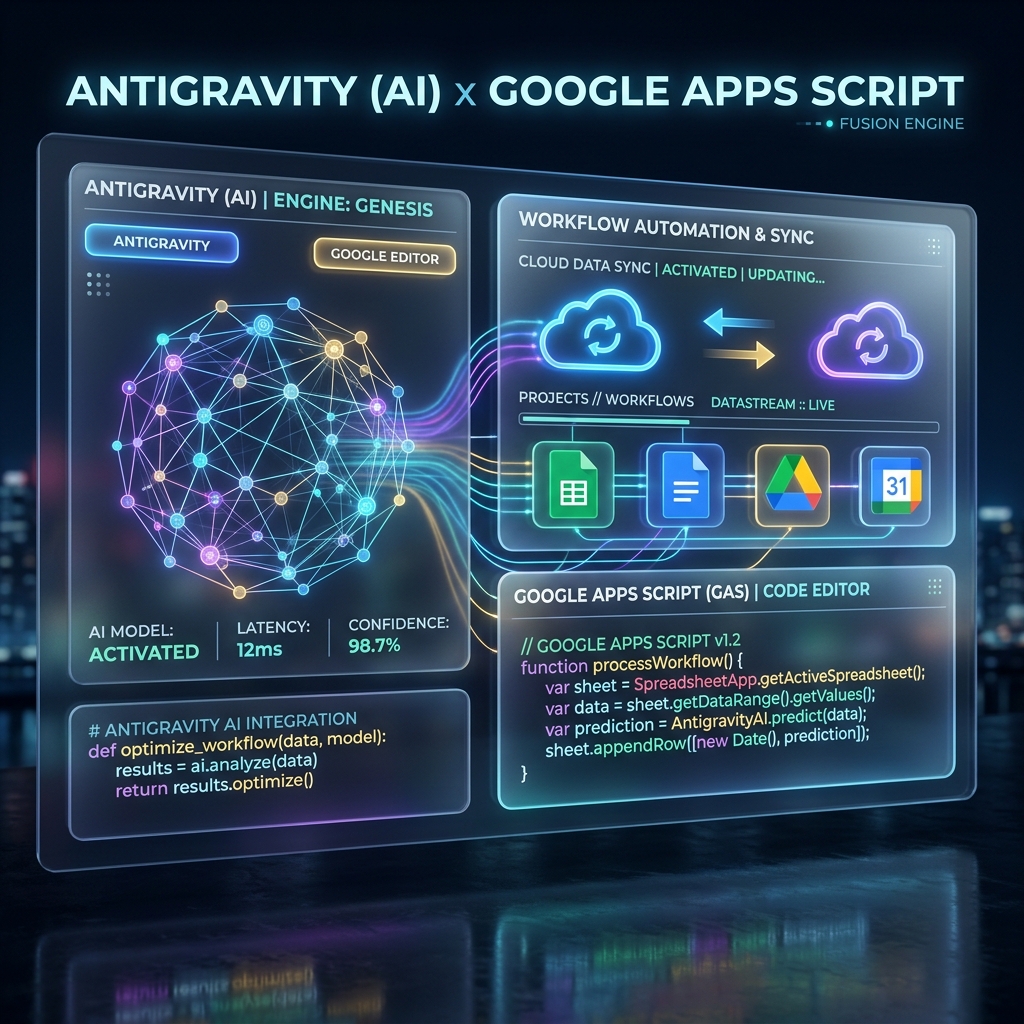'Antigravity x Google Apps Script : L''Ère de l''Automatisation Cloud Directe'